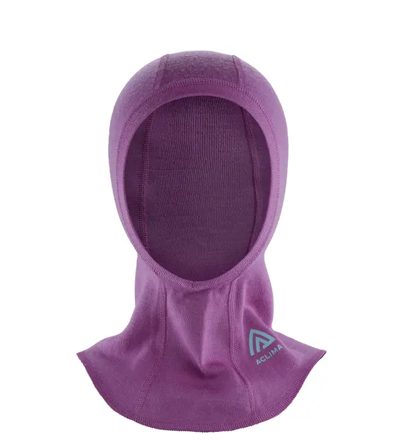 WarmWool balaclava Ch/Jr Sunset Purple M 