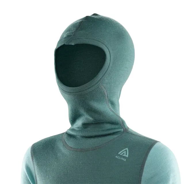 WarmWool hoodsweater Ch North Atlantic/Reef Waters 100 