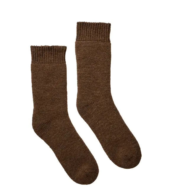 Lars Monsen Anárjohka thick socks Dark Earth  32-35 