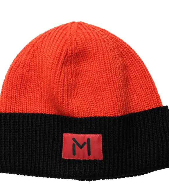 Lars Monsen explorer beanie Poinciana/Jet Black OneSize 