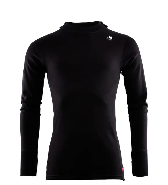 WarmWool hoodsweater M's Jet Black S 