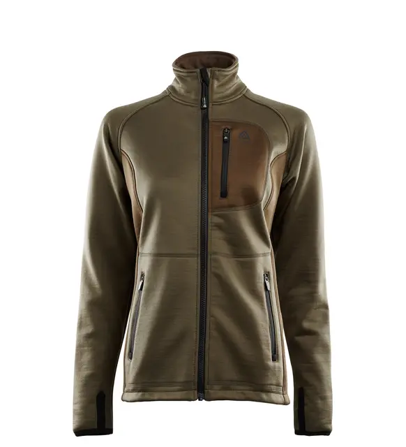 WoolShell jacket W's Capers/Dark Earth S 