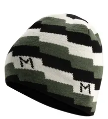 Lars Monsen beanie Jet Black/ Nature/Olive Night