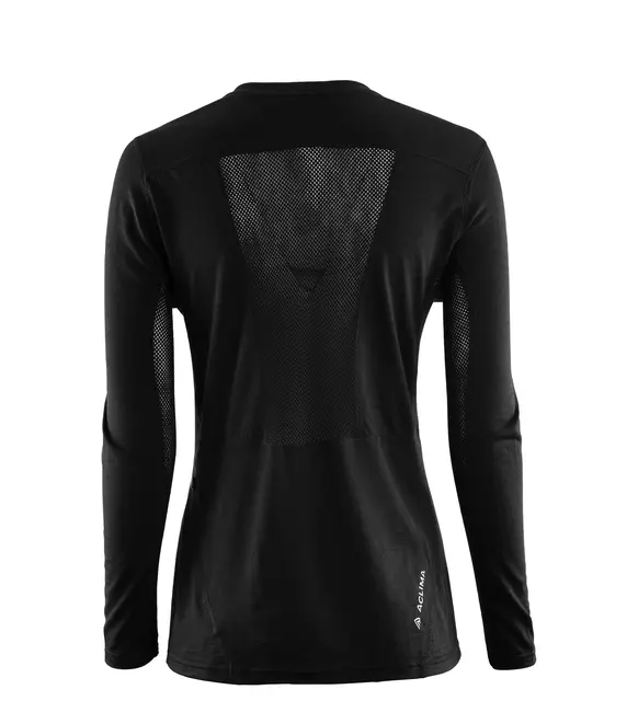 LightWool 140 sportshirt W's Jet Black XL 