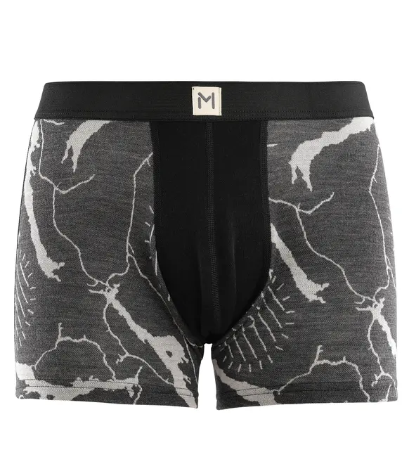 Lars Monsen Femunden boxer M's Jet Black/Femunden Dark M 