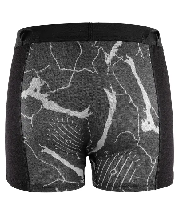 Lars Monsen Femunden boxer M's Jet Black/Femunden Dark M 