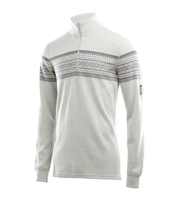 DesignWool Marius mockneck M's Gråfjell L 