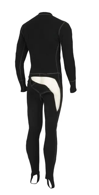 WarmWool bodypiece Unisex Jet Black L 