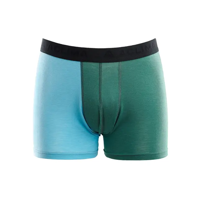 WarmWool boxer M's North Atlantic/Reef Waters L 