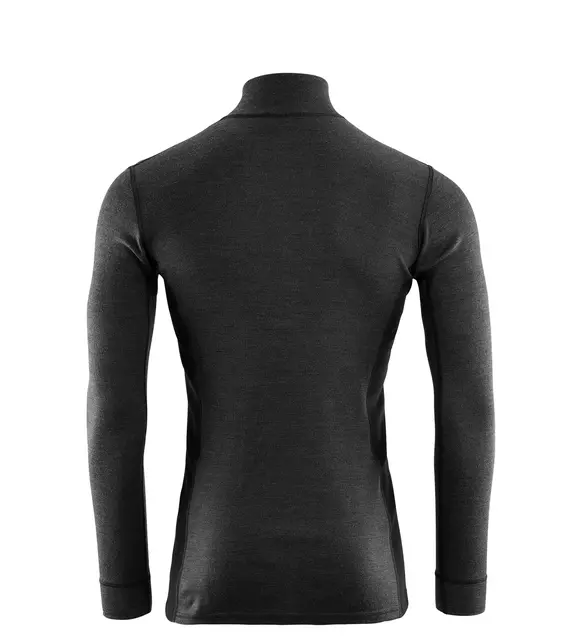 WarmWool mockneck M's Marengo/Jet Black L 