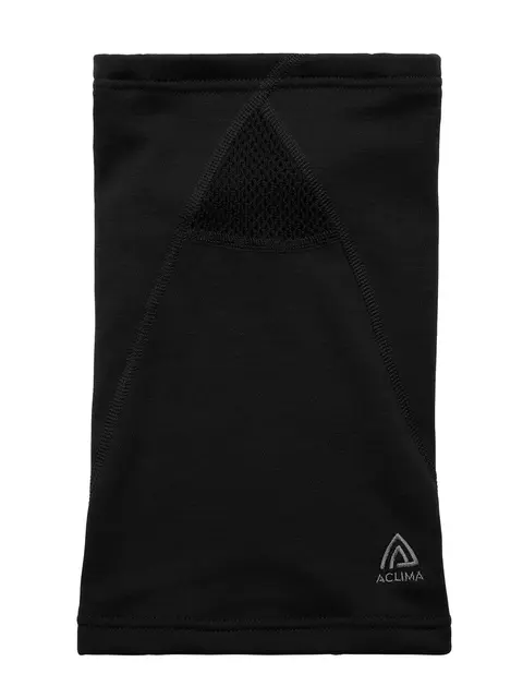 DoubleWool neckgaiter Jet Black Onesize 