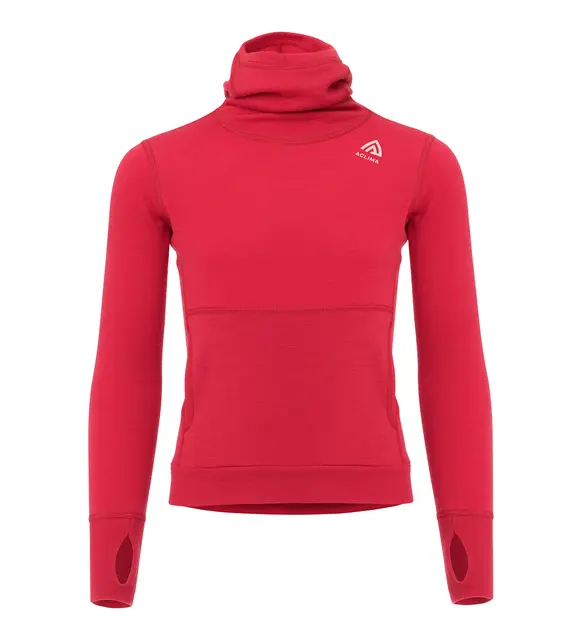 WarmWool hoodsweater Ch Jester Red 110 