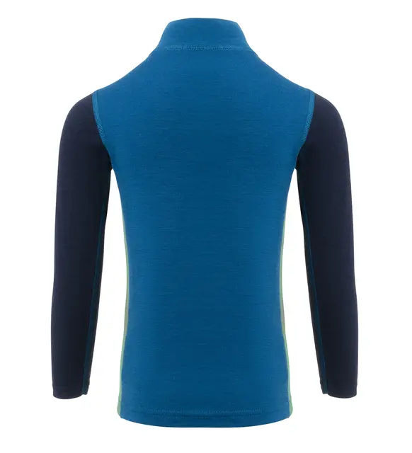 WarmWool mockneck Ch Corsair / Navy Blazer / Dill 120 