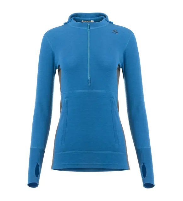 WarmWool hoodsweater w/zip W's Corsair /Marengo M 