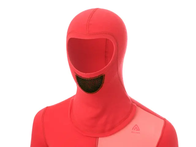 WarmWool hoodsweater w/zip W's Jester Red/Spiced Coral/Spiced Apple XL 