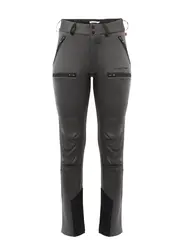 WoolShell pant W&#39;s Gray Pinstripe M