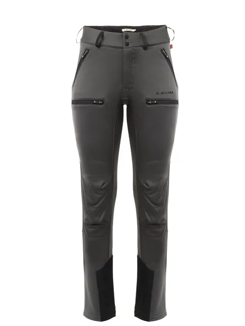 WoolShell pant W's Gray Pinstripe M 