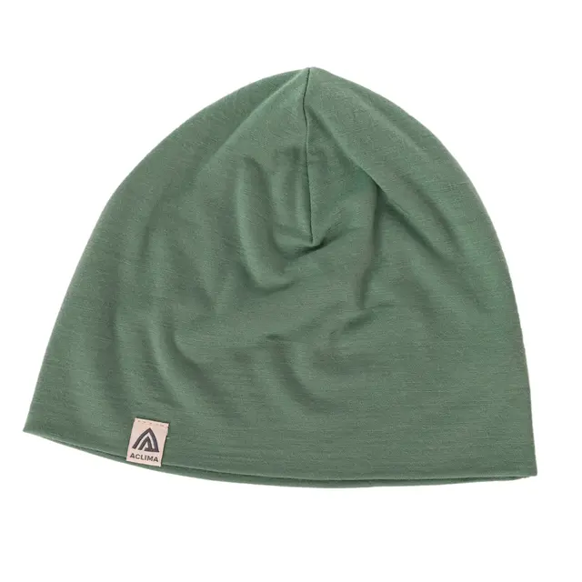 LightWool 140 relaxed beanie Dark Ivy Onesize 