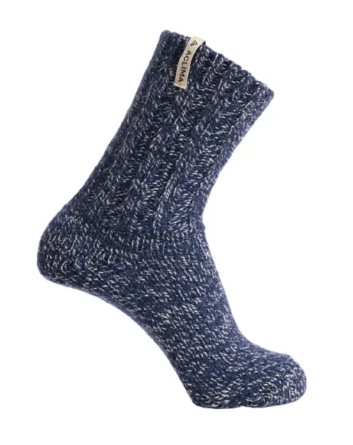 Norwegian Wool socks Grey/Navy 36-40 