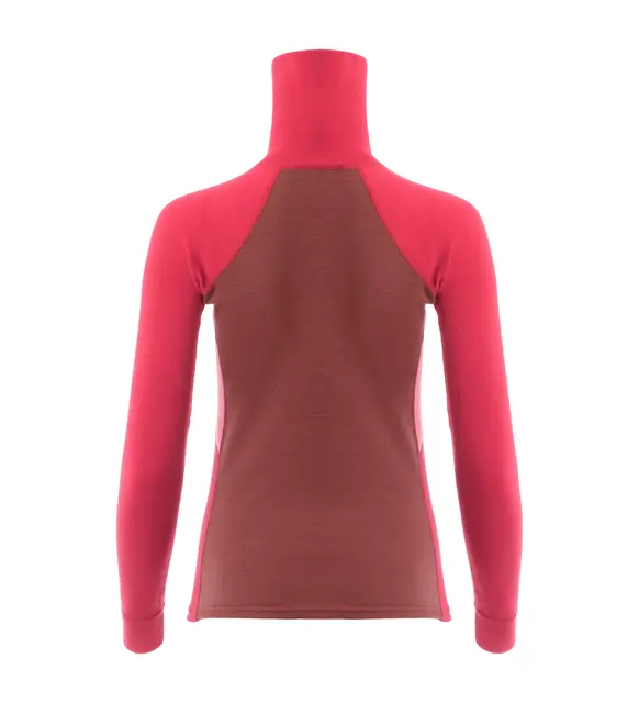 WarmWool polo W's Jester Red/Spiced Apple/Spiced Coral M 