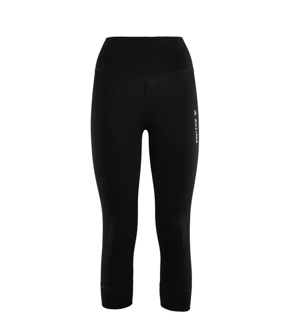 WarmWool 3/4 longs W's Jet Black M 