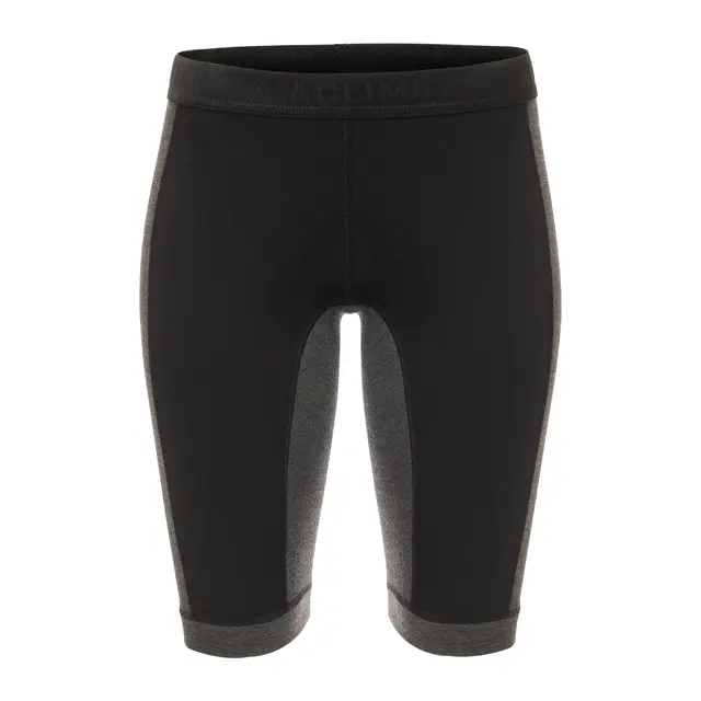 WarmWool shorts long w/windWool W's V2 Jet Black / Marengo M 