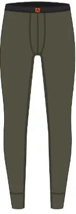 WoolTerry Longs M's Olive Night XL 