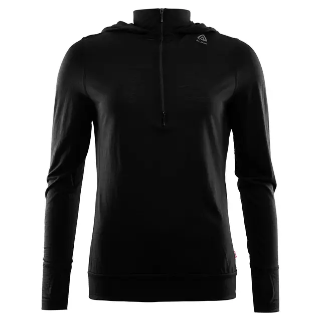 LightWool 140 hoodie W's Jet Black S 