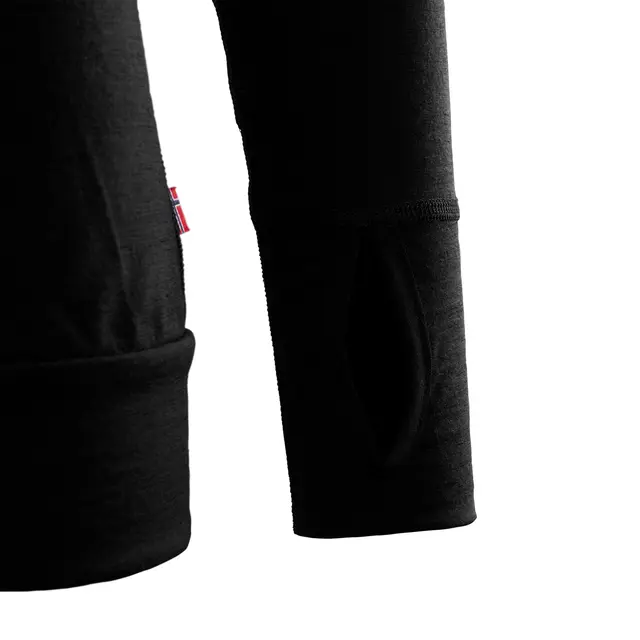 LightWool 140 hoodie W's Jet Black S 