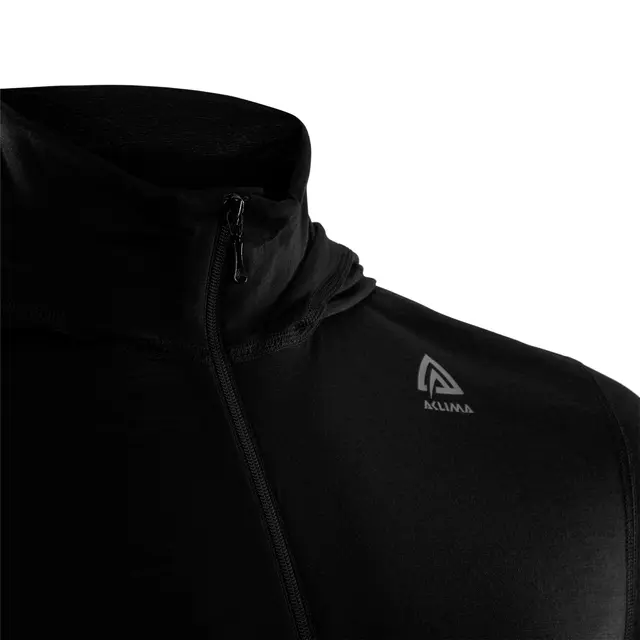 LightWool 140 hoodie M's Jet Black L 
