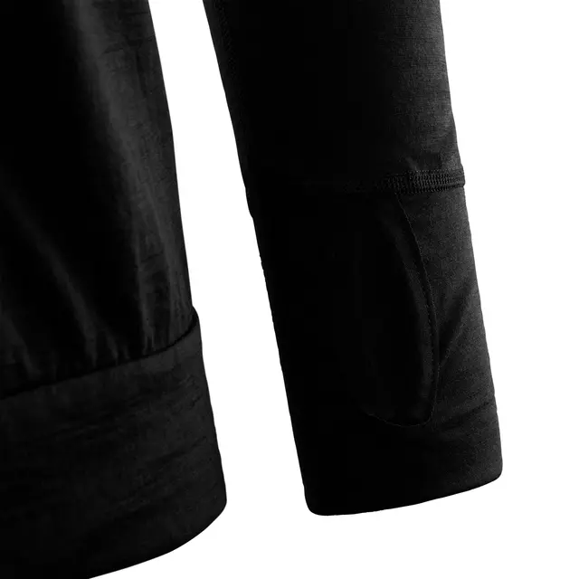 LightWool 140 hoodie M's Jet Black L 