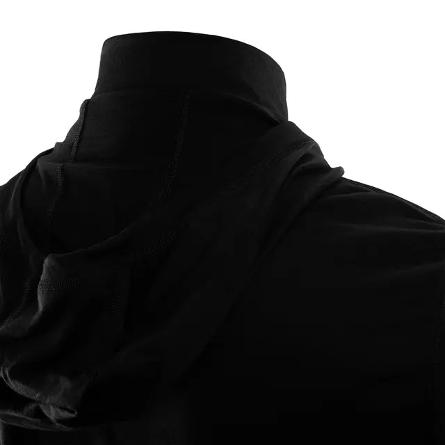 LightWool 140 hoodie M's Jet Black L 