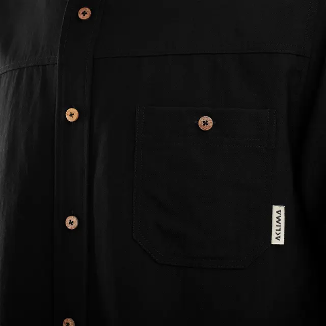 LeisureWool short sleeve shirt M's Navy Blazer M 