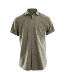 LeisureWool short sleeve shirt M&#39;s Ranger Green M