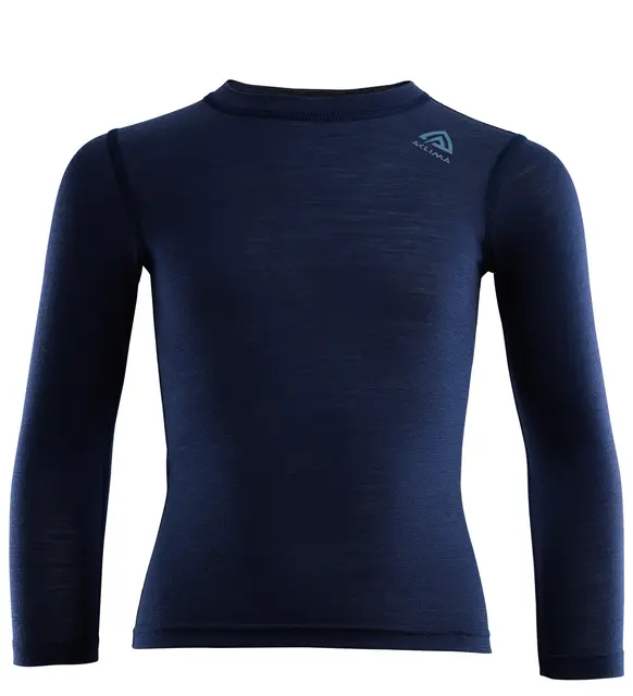 LightWool 140 crewneck Ch Navy Blazer 100 