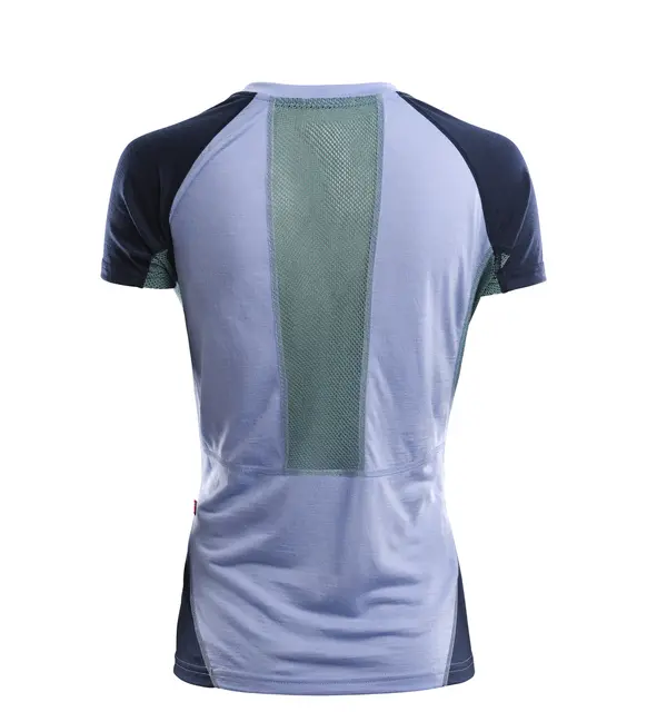 LightWool 140 sports t-shirt W's Purple Impr/NavyBlazer/NorthAtlantic 2XL 