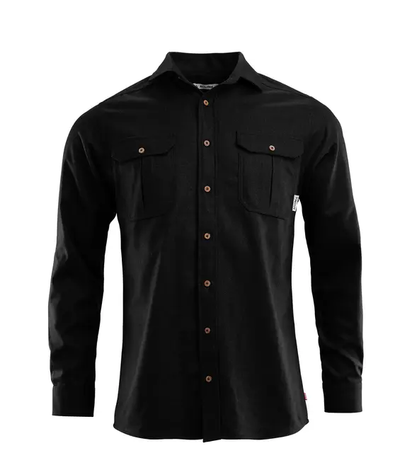 ReBorn woolshirt M's Dark Grey Melange XL 