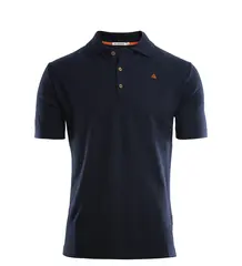 LeisureWool pique shirt M&#39;s Navy Blazer L