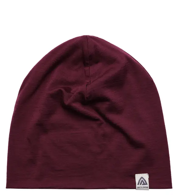 LightWool 140 relaxed beanie Zinfandel Onesize 