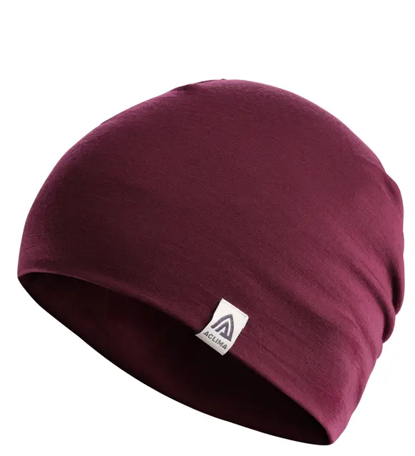 LightWool 140 relaxed beanie Zinfandel Onesize 