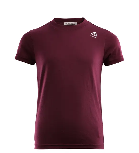 LightWool 140 t-shirt Jr Zinfandel 160 