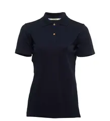 LeisureWool pique shirt W&#39;s Navy Blazer L