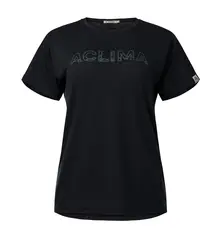 LightWool 140 classic tee Logo W&#39;s Jet Black L